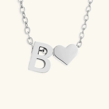 [ElanLuxe]Ria Initial Letter Gold Necklace