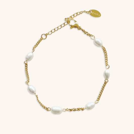 [ElanLuxe]Coralie Freshwater Pearl Bracelet