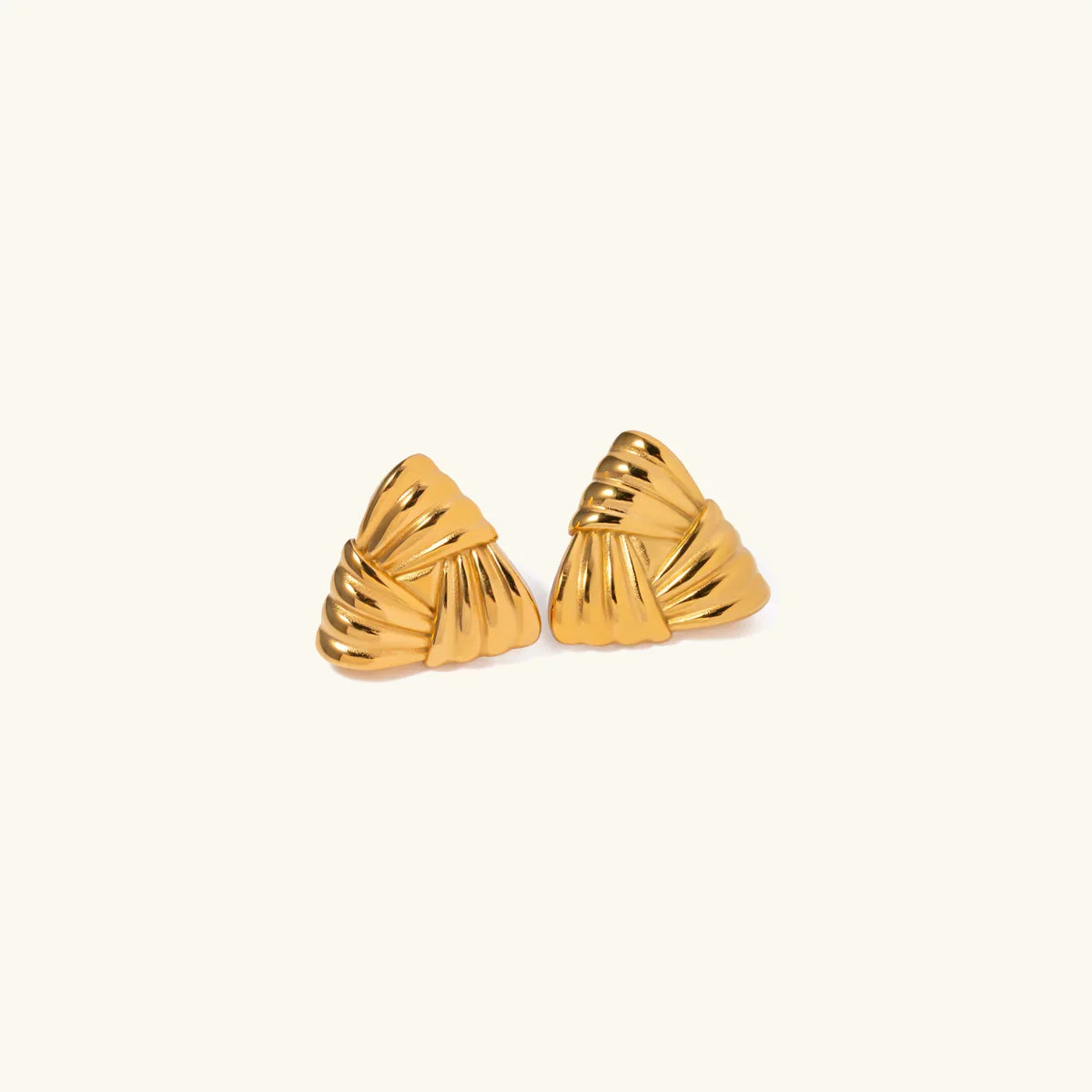 [ElanLuxe]Brigitte Gold Earrings