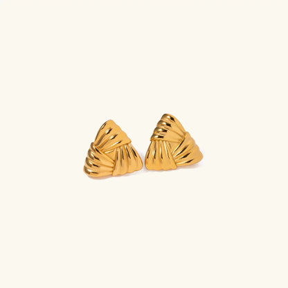 [ElanLuxe]Brigitte Gold Earrings