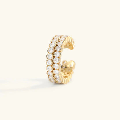 [ElanLuxe]Cassandra Studded Gold Ring