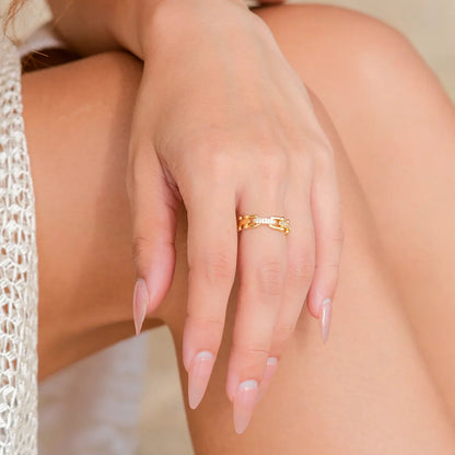 [ElanLuxe]Chloe Gold Ring