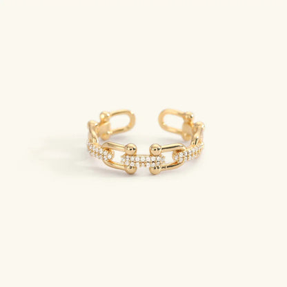[ElanLuxe]Chloe Gold Ring