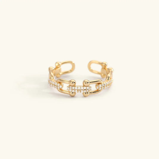 [ElanLuxe]Chloe Gold Ring
