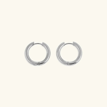 [ElanLuxe]Classic Round Hoops