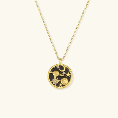 [ElanLuxe]Constance Gold Necklace