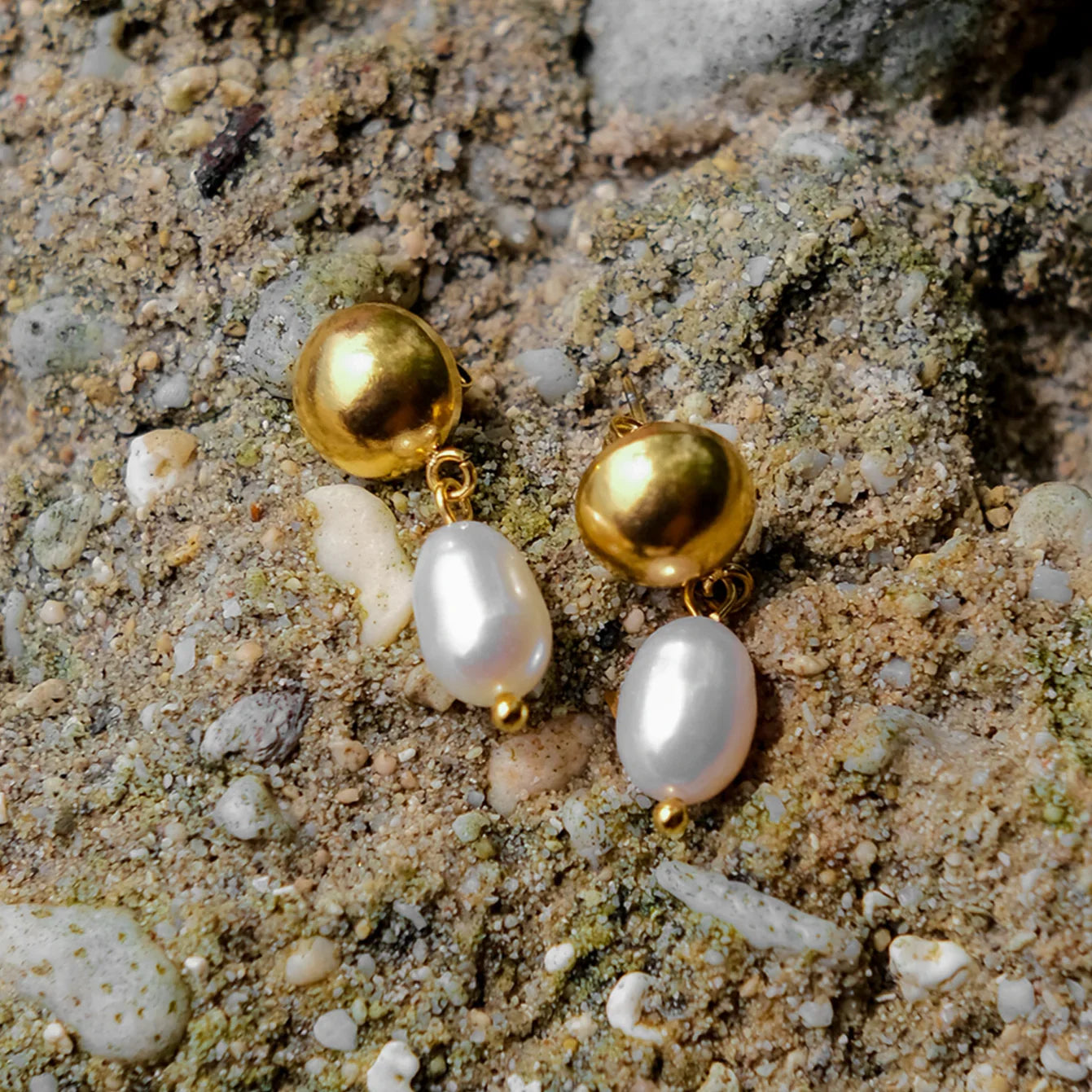 [ElanLuxe]Cornelia Freshwater Pearl Earrings