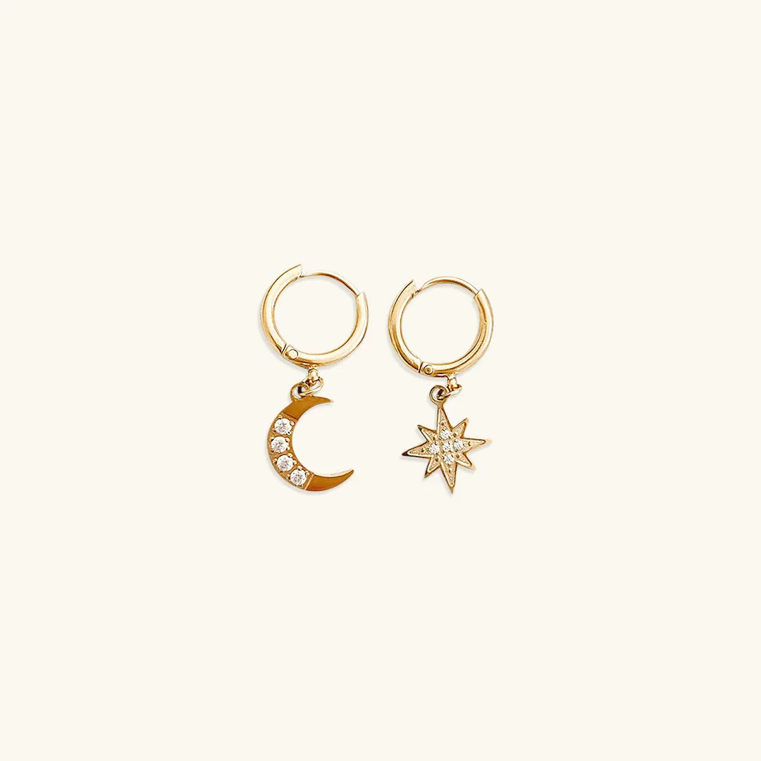 [ElanLuxe]Cosmia Gold Earrings