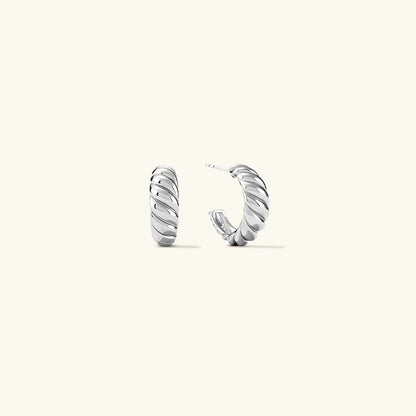 [ElanLuxe]Croissant Arc Earrings