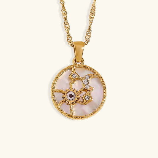 [ElanLuxe]Cybil Gold Necklace