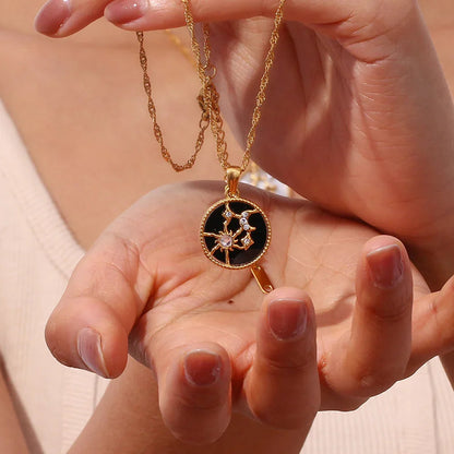 [ElanLuxe]Cybil Gold Necklace