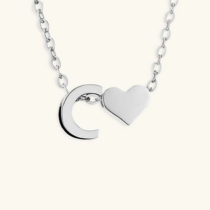 [ElanLuxe]Ria Initial Letter Gold Necklace