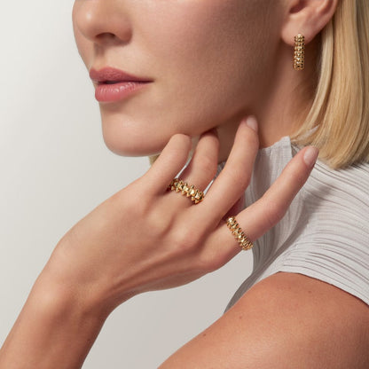 [ElanLuxe Jewelry]CLASH 6.4MM SMALL RING
