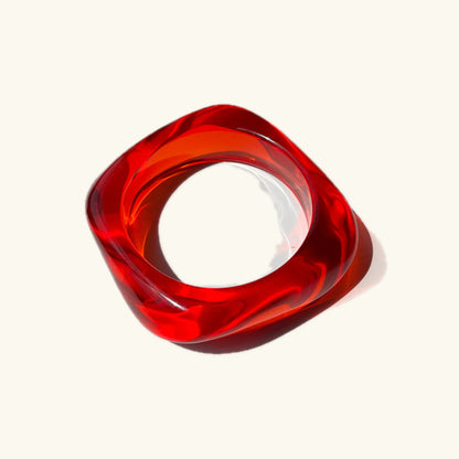 [ElanLuxe]Avaria Acrylic Bangle