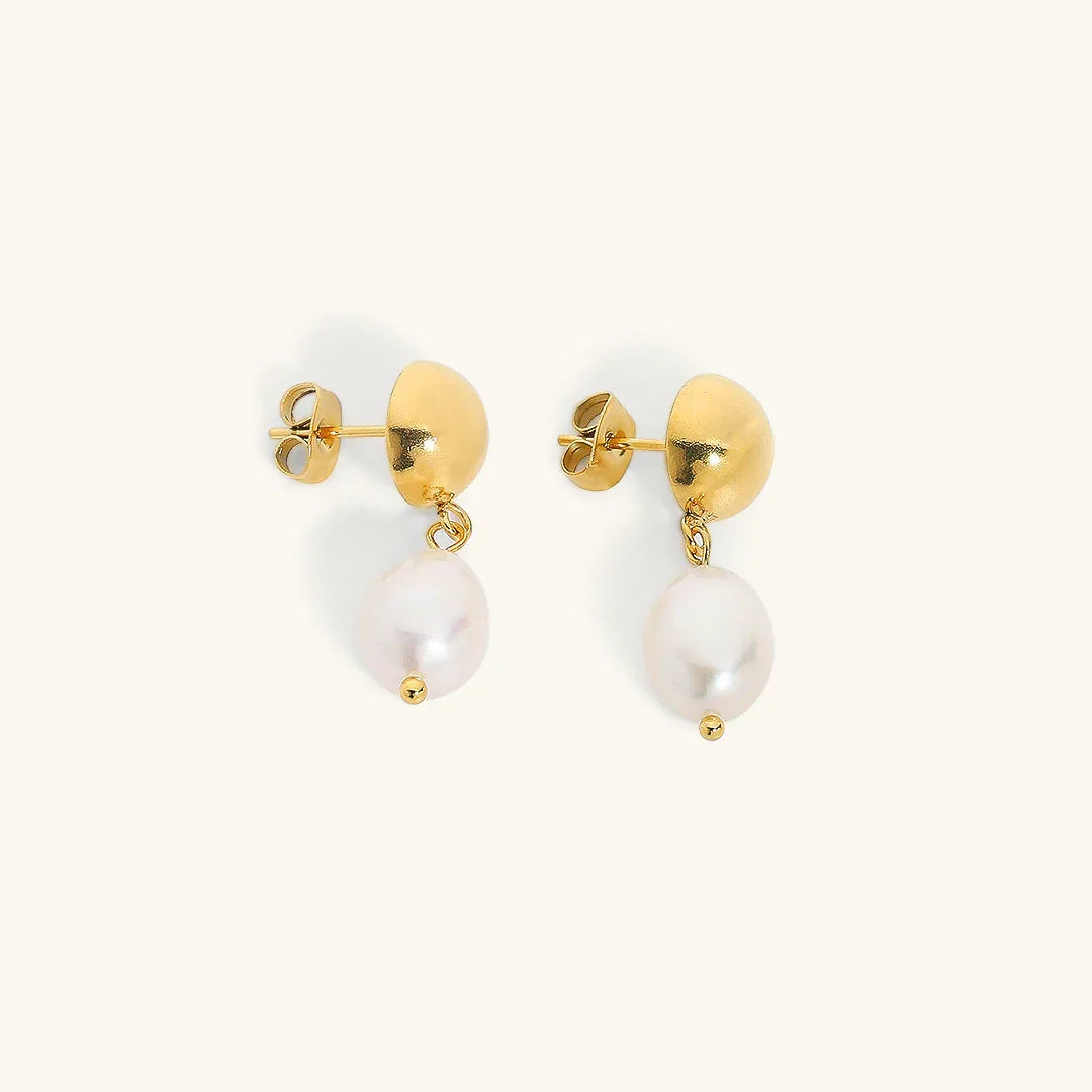 [ElanLuxe]Cornelia Freshwater Pearl Earrings
