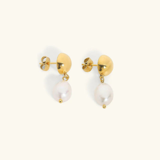 [ElanLuxe]Cornelia Freshwater Pearl Earrings