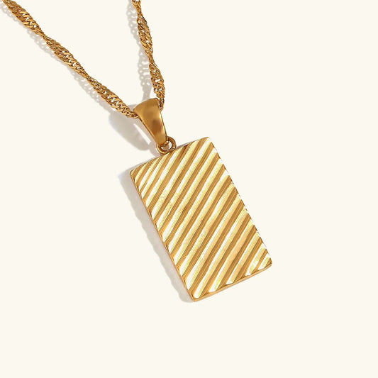 [ElanLuxe]Dahlia Gold Necklace