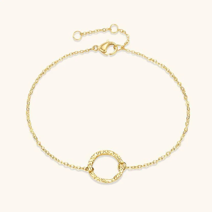 [ElanLuxe]Dalia Gold Hoop Bracelet