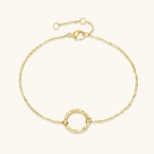 [ElanLuxe]Dalia Gold Hoop Bracelet