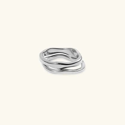 [ElanLuxe]Dianne Gold Stacker Ring