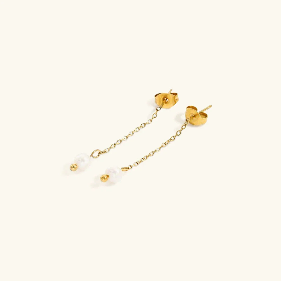 [ElanLuxe]Dorothy Pearl Earrings