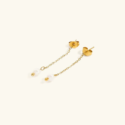 [ElanLuxe]Dorothy Pearl Earrings