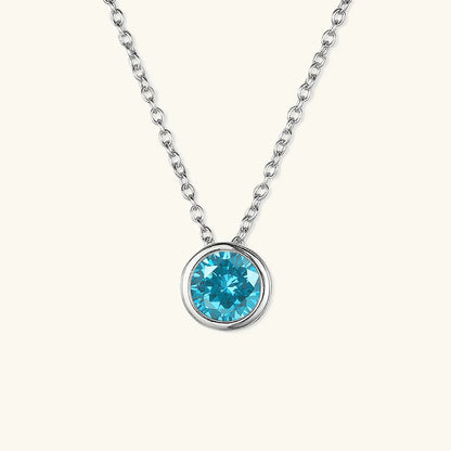 [ElanLuxe]Amelia Birthstone Necklace