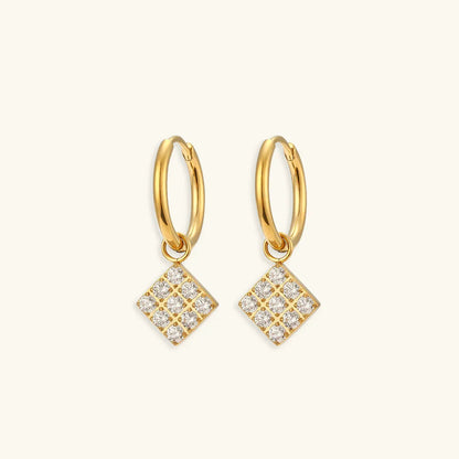 [ElanLuxe]Margaret Gold Earrings