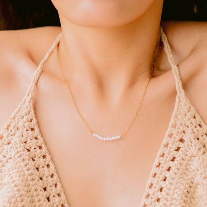 [ElanLuxe]Emilia Freshwater Pearl Necklace
