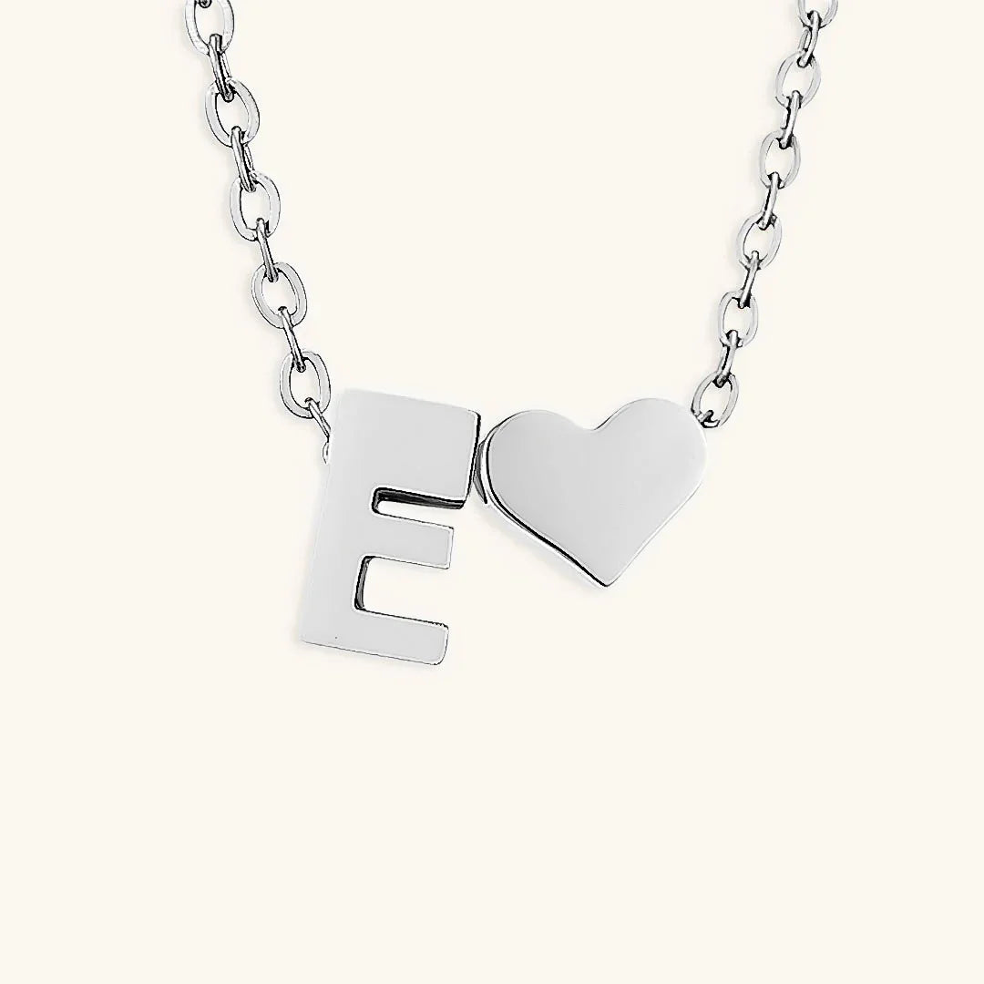 [ElanLuxe]Ria Initial Letter Gold Necklace