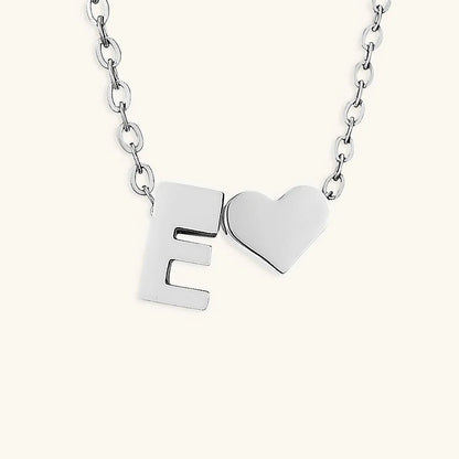 [ElanLuxe]Ria Initial Letter Gold Necklace