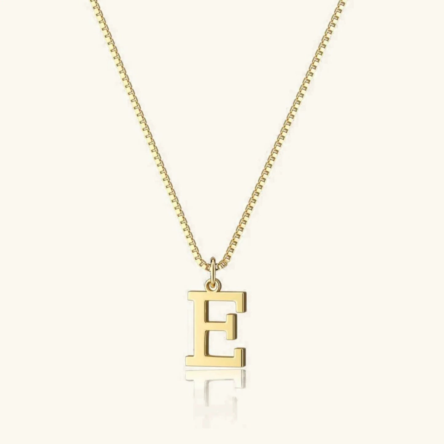 [ElanLuxe]Therese Letter Initial Gold Necklace