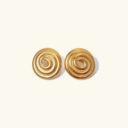 [ElanLuxe]Eliah Gold Earrings