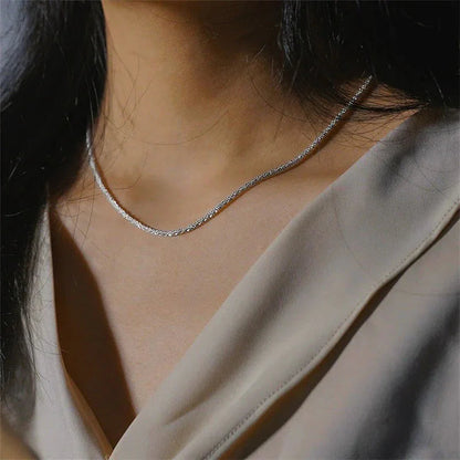 [ElanLuxe]Audrey Gold Chain Necklace