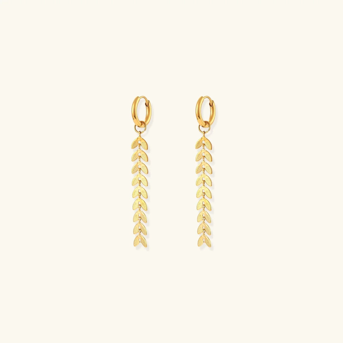 [ElanLuxe]Faith Fishtail Earrings