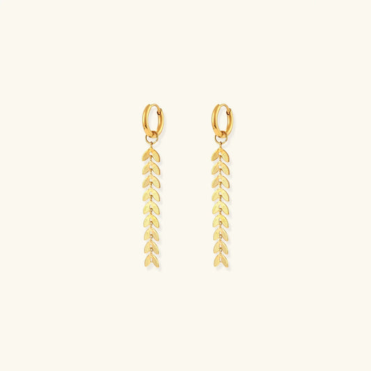 [ElanLuxe]Faith Fishtail Earrings