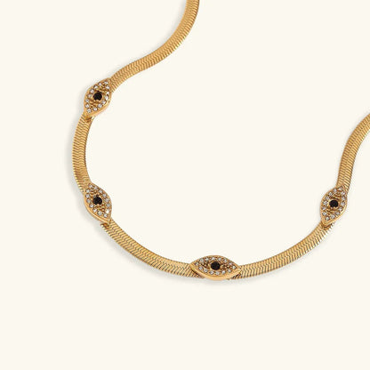 [ElanLuxe]Faunne Gold Necklace