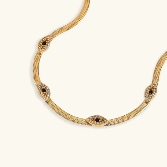 [ElanLuxe]Faunne Gold Necklace