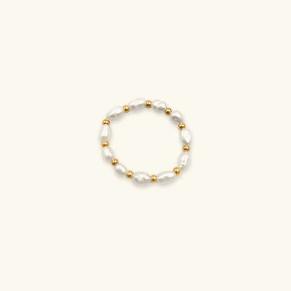 [ElanLuxe]Fiji Pearl Band Ring