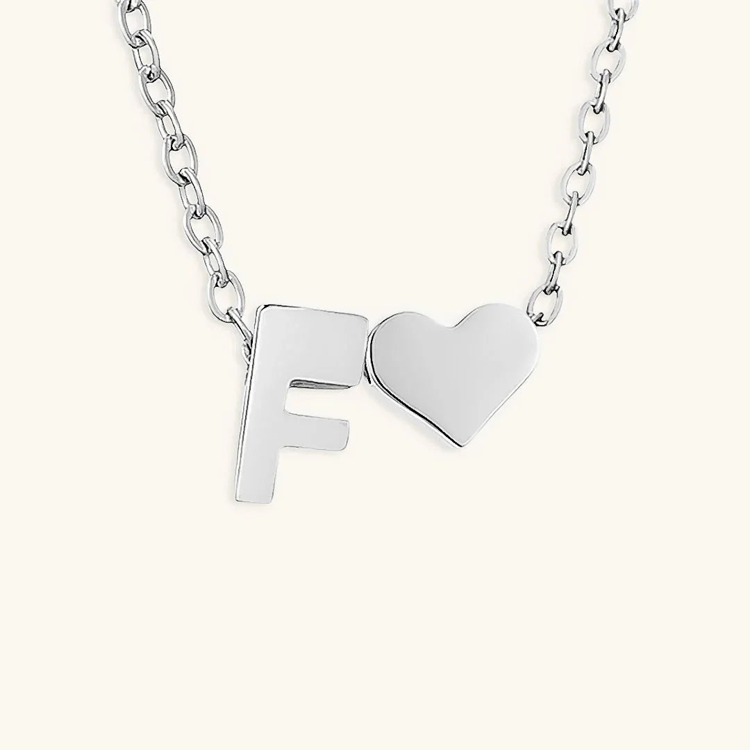 [ElanLuxe]Ria Initial Letter Gold Necklace