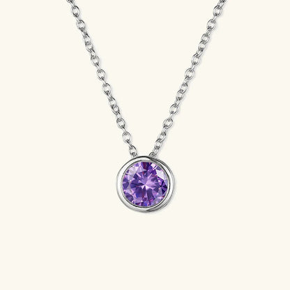 [ElanLuxe]Amelia Birthstone Necklace