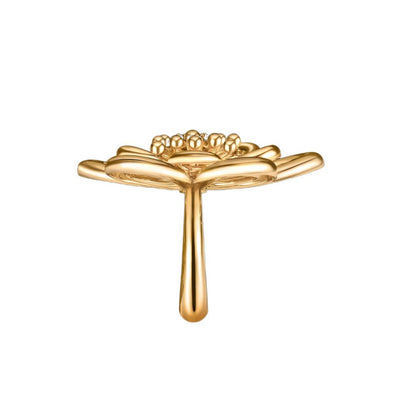 [Elanluxe Jewelry] FLOWERLACE RING 5 DIAMONDS