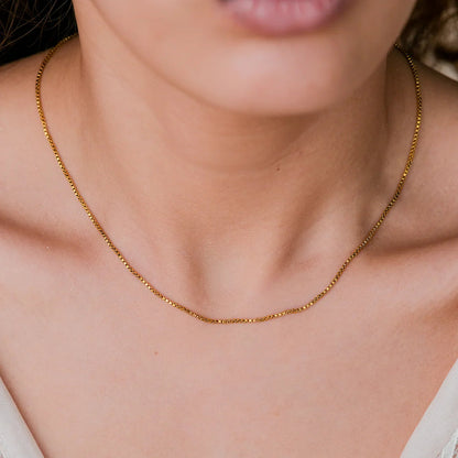 [ElanLuxe]Geordyn Gold Chain Necklace