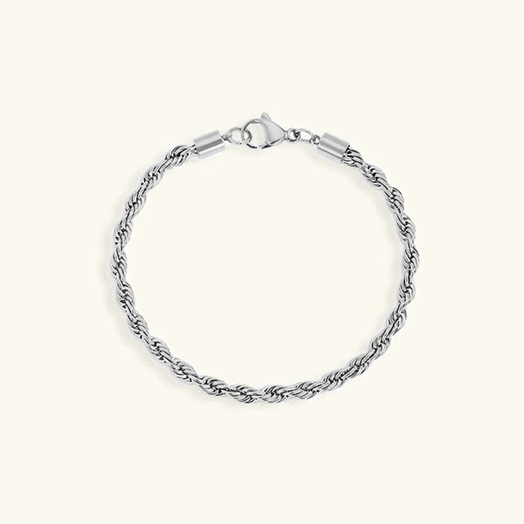 [ElanLuxe]Gigi Rope Chain Gold Bracelet