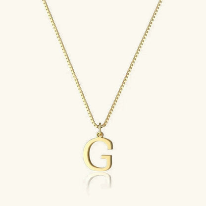 [ElanLuxe]Therese Letter Initial Gold Necklace