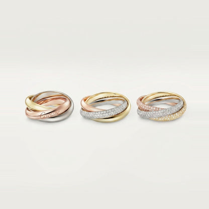 [ElanLuxe Jewelry]TRINITY 3.2MM RING COLLECTION