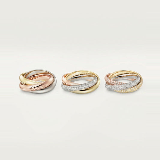 [ElanLuxe Jewelry]TRINITY 3.2MM RING COLLECTION