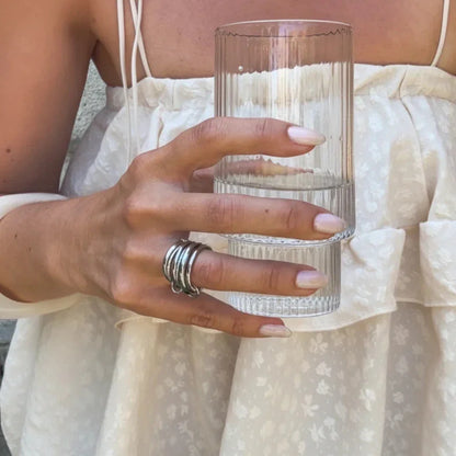 [ElanLuxe]Emmanuelle Diamond Ring Stack