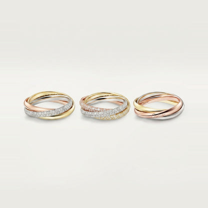 [ElanLuxe Jewelry]TRINITY 2.5MM RING COLLECTION