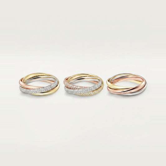 [ElanLuxe Jewelry]TRINITY 2.5MM RING COLLECTION